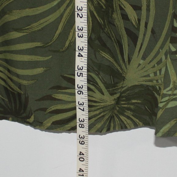 NEW 💚 Green Floral Dress Sleeveless with Pockets Size M Botanical Print - Picture 8 of 12